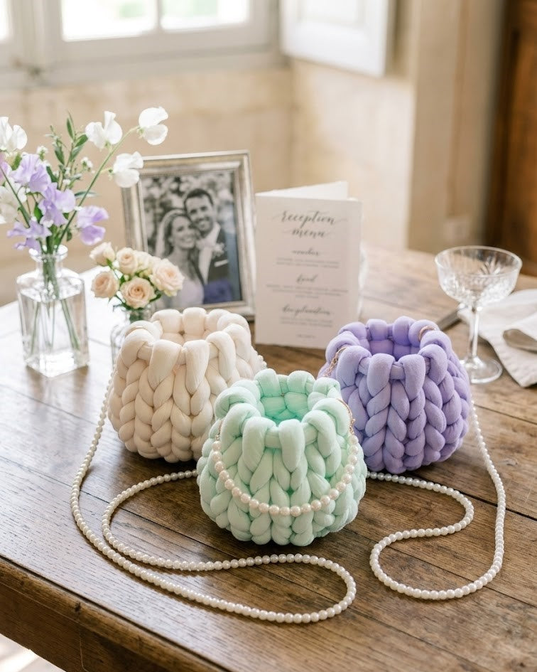 ☁️ Le Sac "Nuage" Artisanat & Perles. L'accessoire iconique, personnalisé par vous.